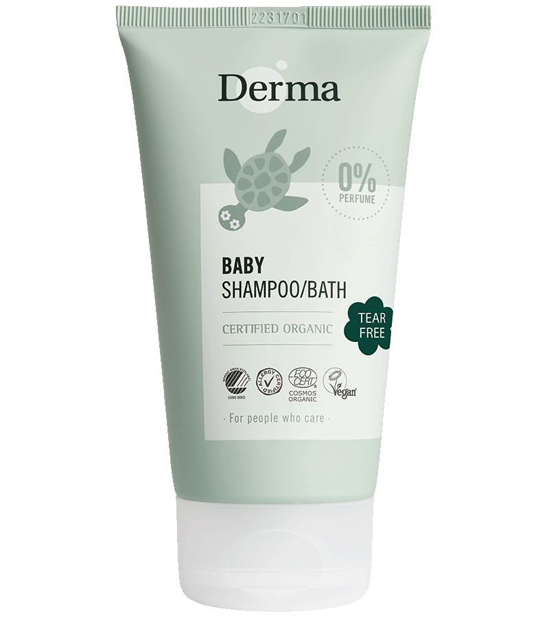 Derma Eco Baby Shampoo/Bath - Tearfree